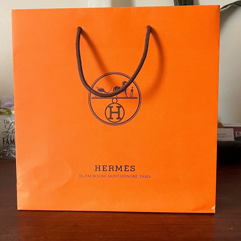 Hermes Shopping Bag 12 Inches 1 Foot - NEW